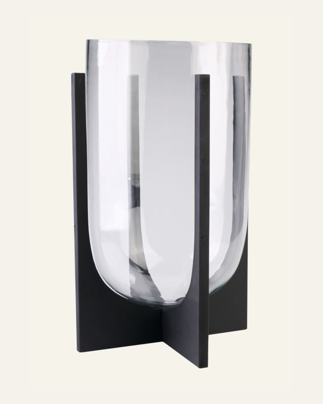 Vase Transparent - 13x13x24 cm Transparent - 1