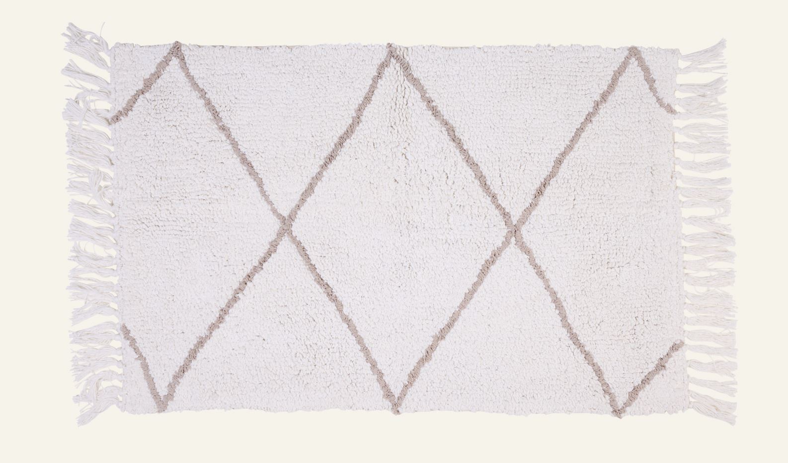 Badematte Multi/Beige - 60x130 cm Multi/Beige - 1