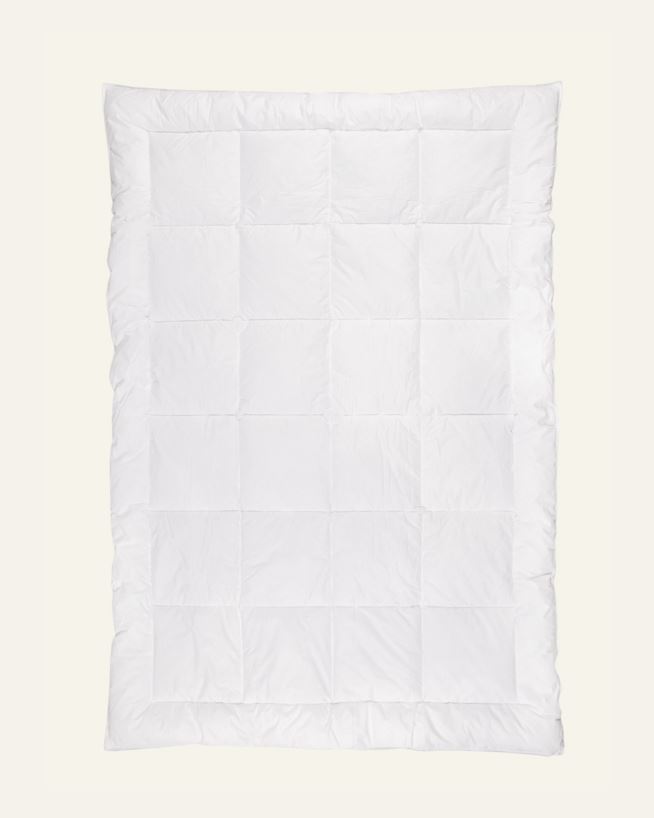 Winter-Faserbettdecke (warm) Weiß - 155x220 cm Weiß - 1