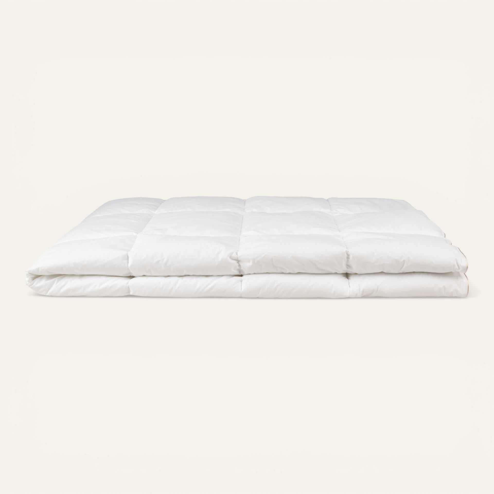 Ganzjahresbettdecke Weiß - 155x220 cm Weiß - 1