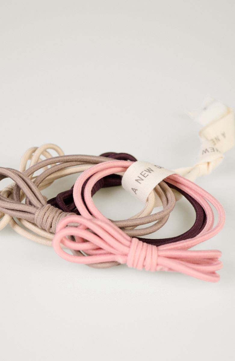 4 Stück Haarbänder Multi/Pink - 2