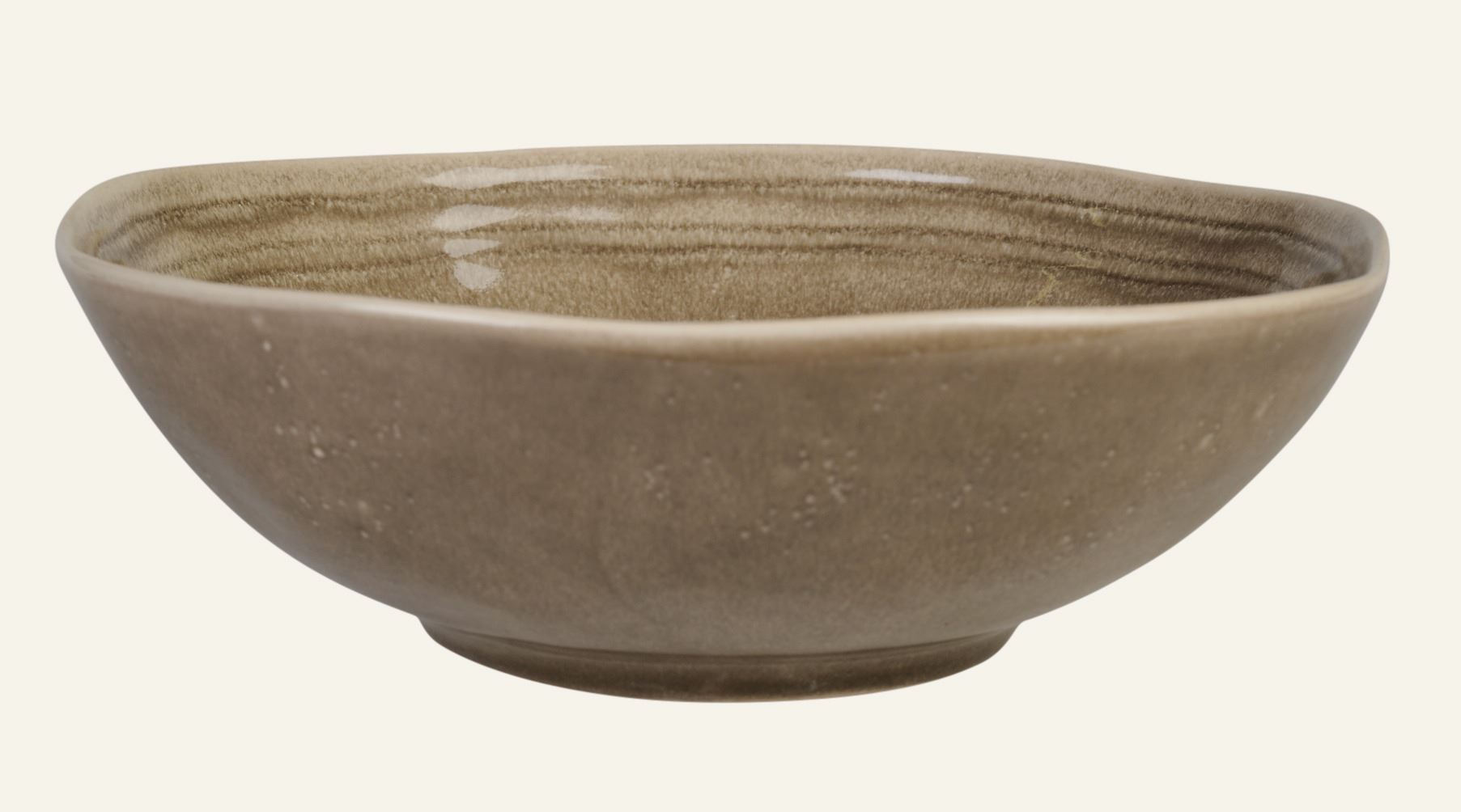 Salatschüssel Greige - ø24,5 cm Greige - 1
