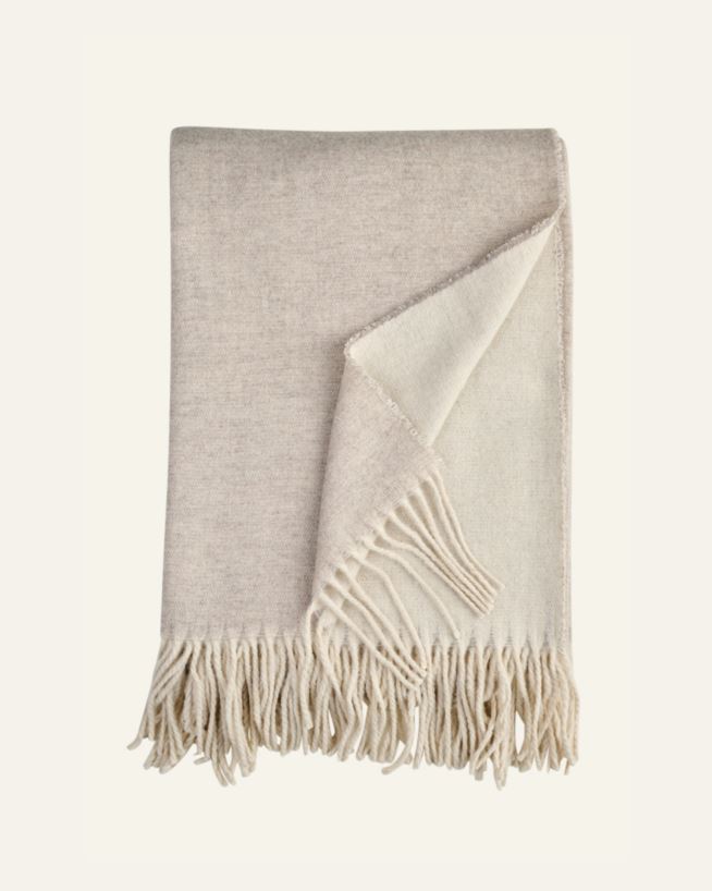 Decke Beige - 130x170 cm Beige - 1