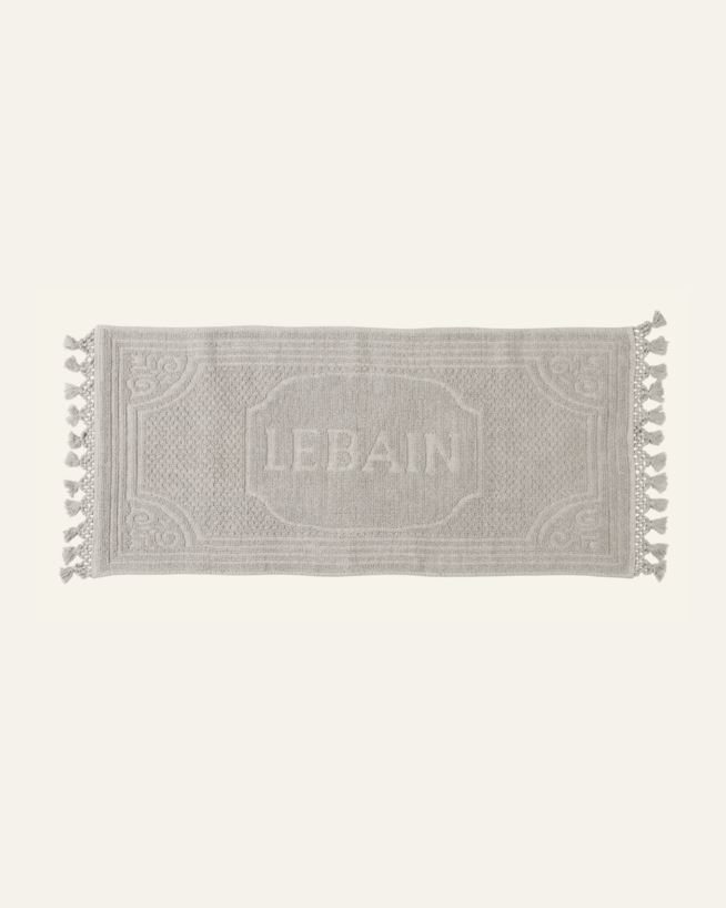Badematte Beige - 60x130 cm Beige - 1