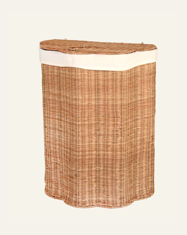 Wäschekorb Natur - 54x32x67 cm Natur - 1