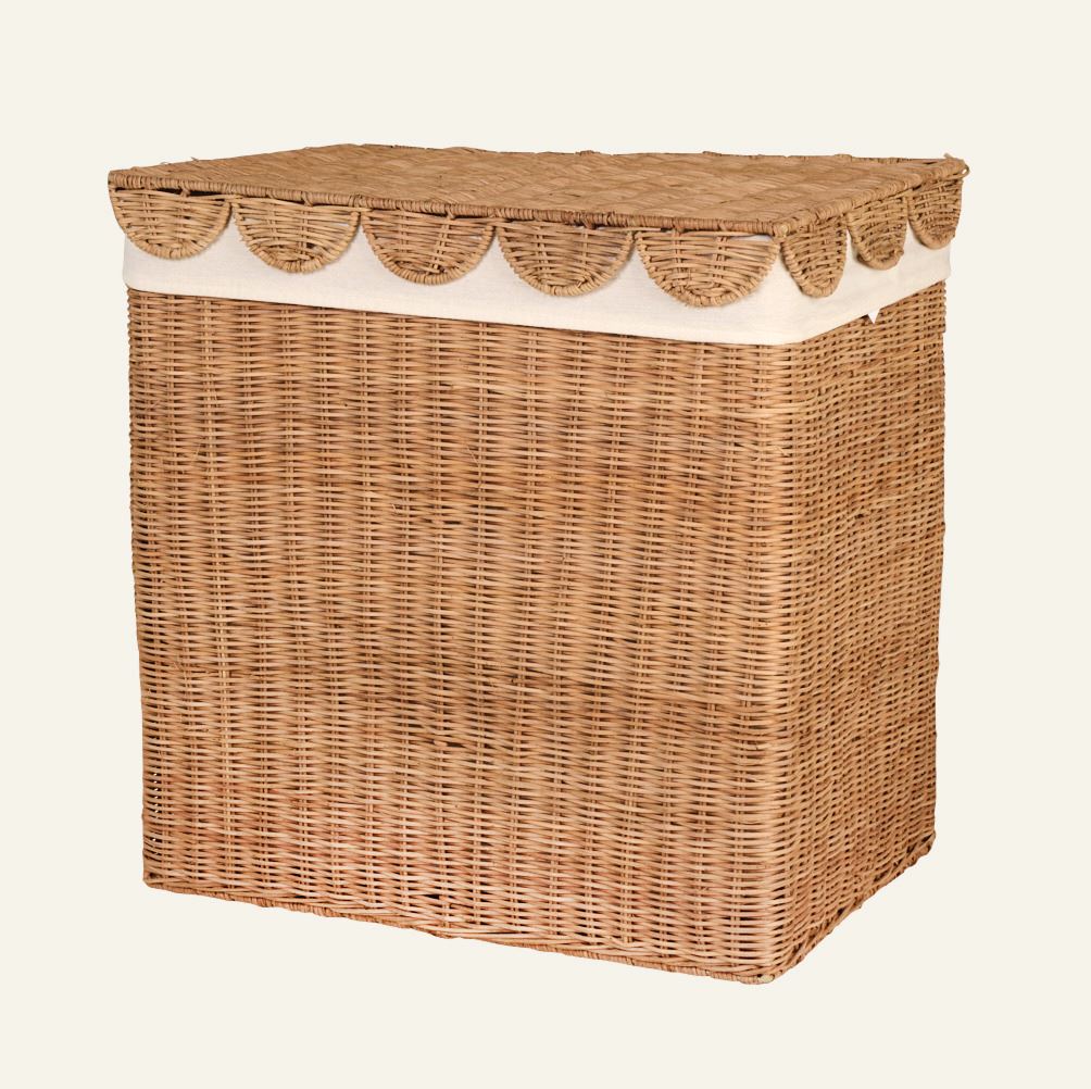Wäschekorb Natur - 49x34x51 cm Natur - 1