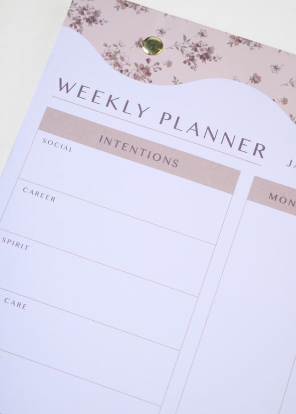 Wochenplaner Multi/Beige - 3
