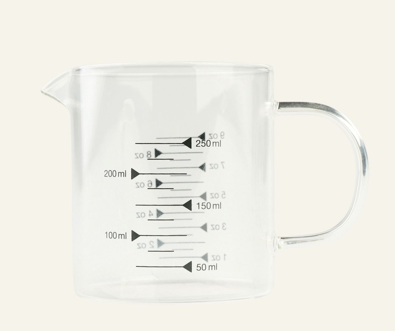 Messbecher Transparent - 250 ml Transparent - 1