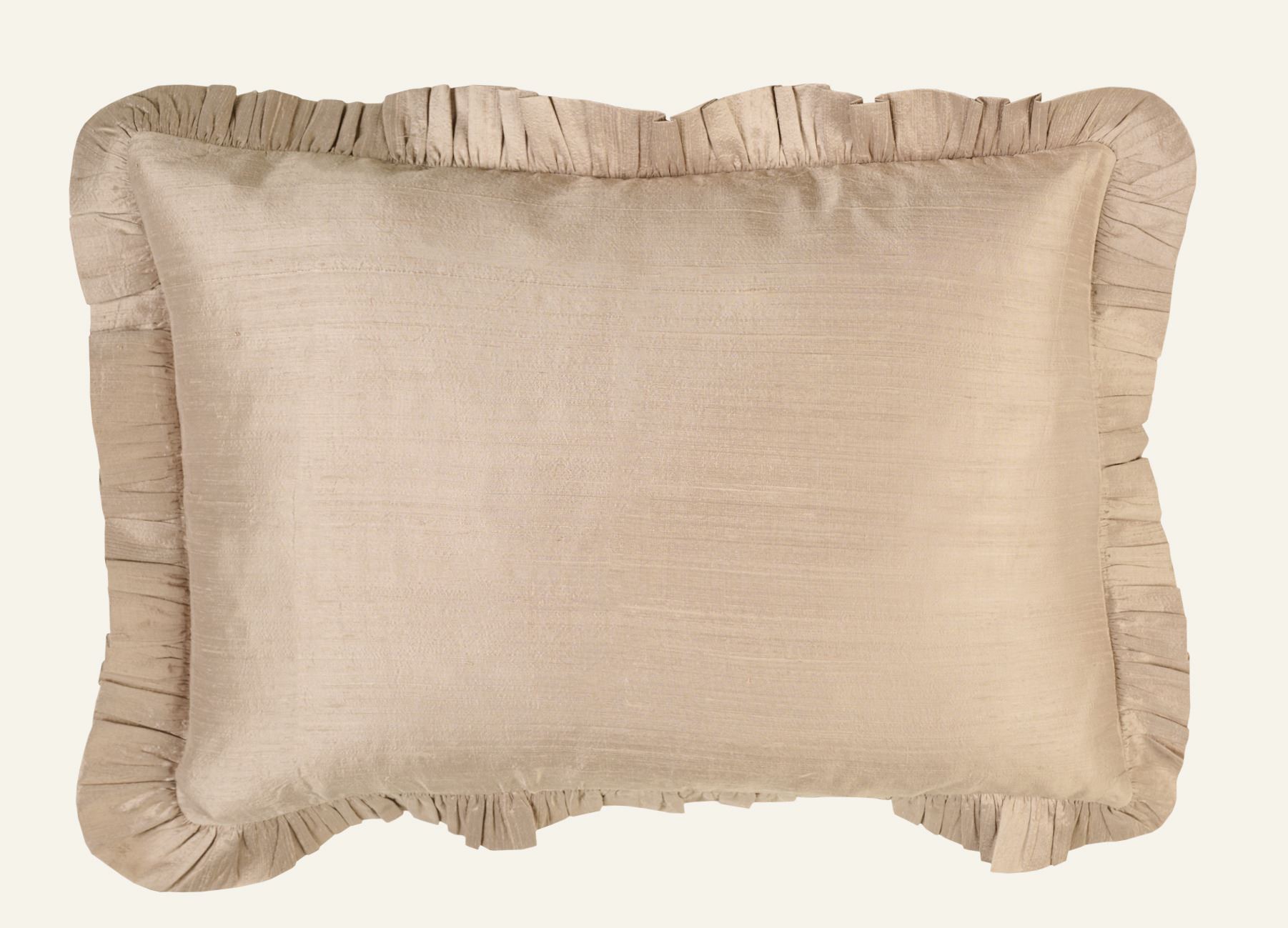 Kissenbezug Taupe - 35x50 cm Taupe - 1