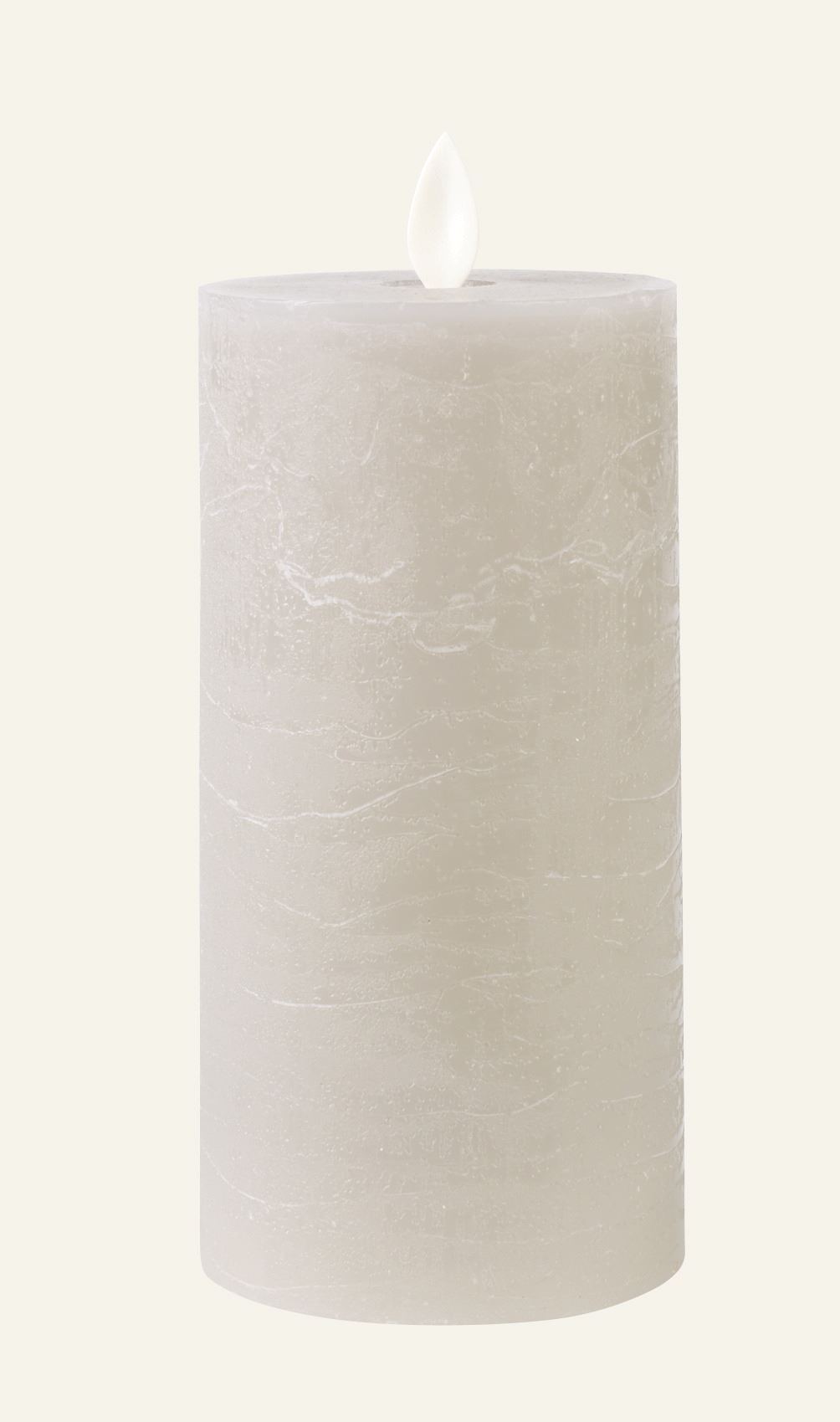LED-Stumpenkerze Sand - 7,5x7,5x15 cm Sand - 1