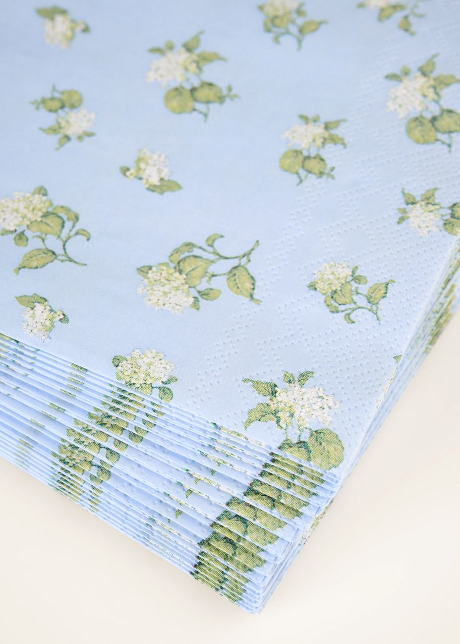 Papierservietten Multi/Blue - 2