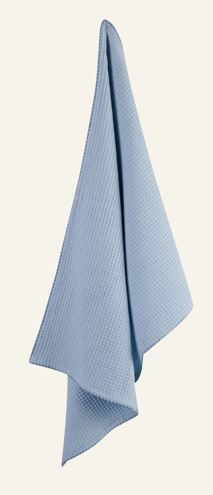 Geschirrtuch Hellblau - 50x70 cm Hellblau - 1