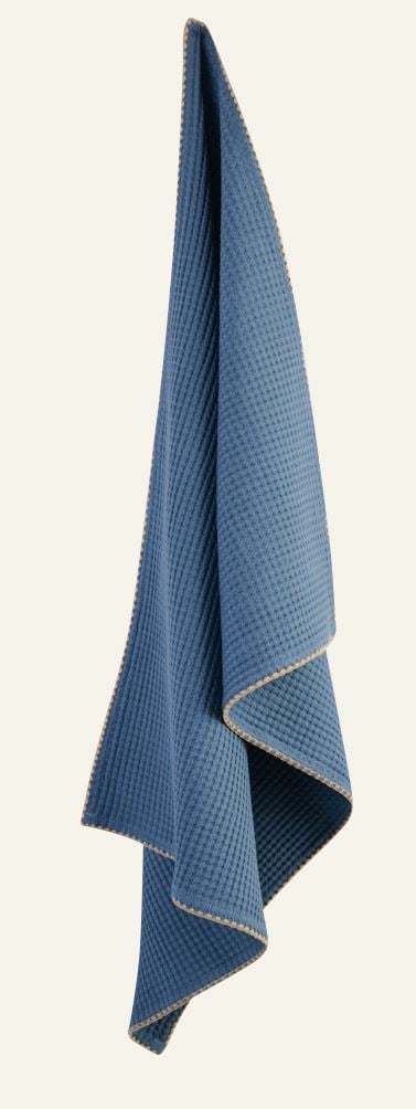 Geschirrtuch Grau-blau - 50x70 cm Grau-blau - 1