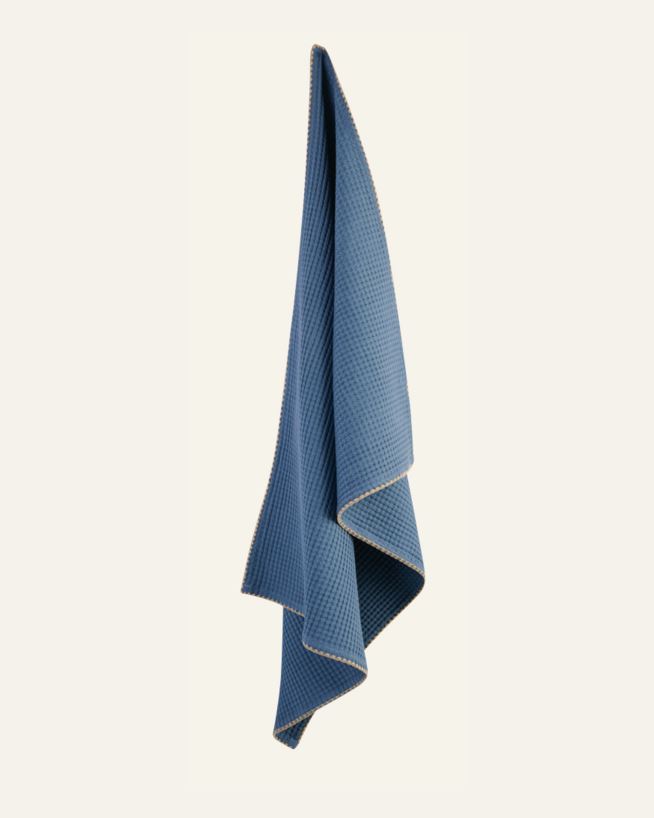 Geschirrtuch Grau-blau - 50x70 cm Grau-blau - 1