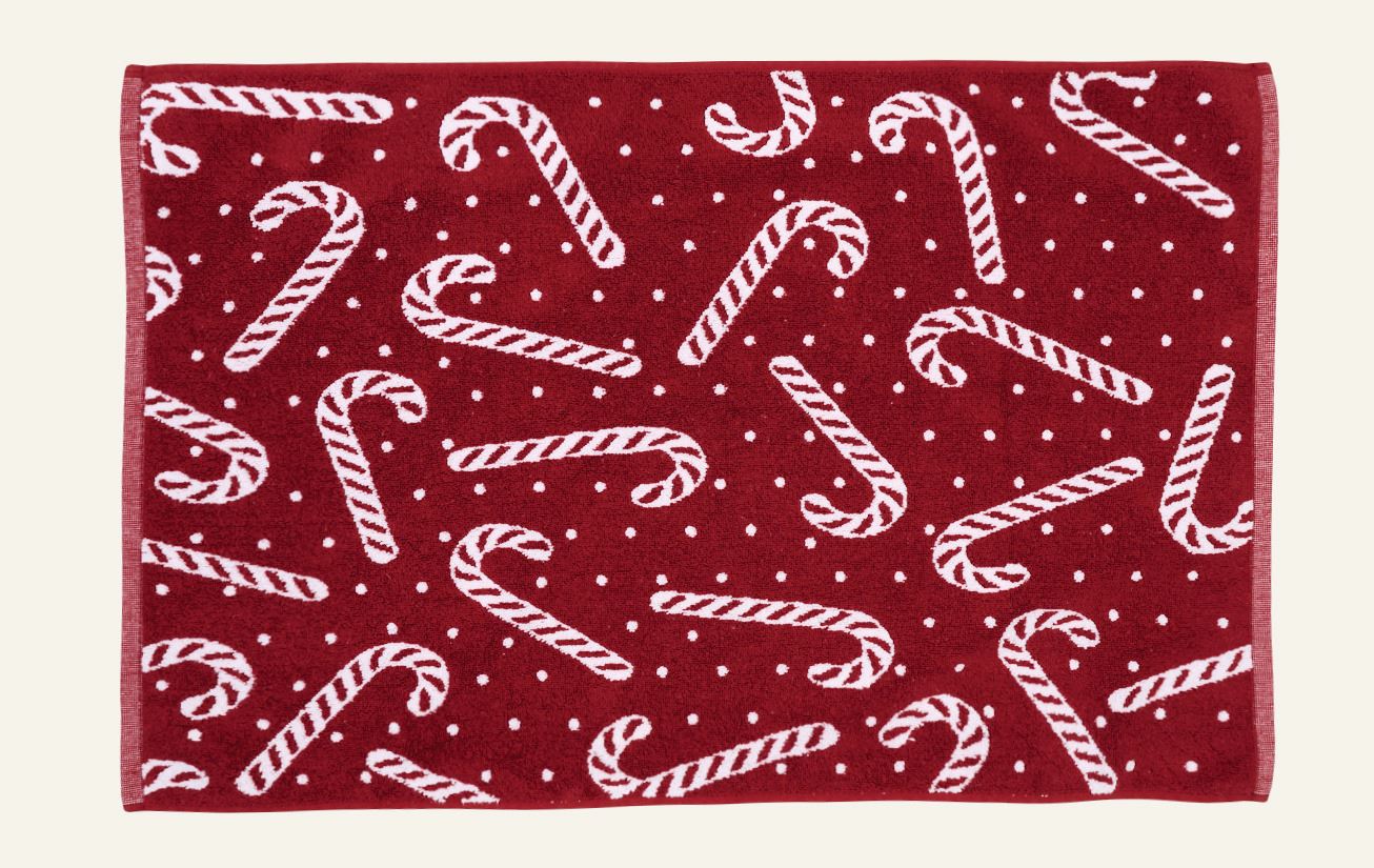 Badematte Multi/Rot - 50x80 cm Multi/Rot - 1