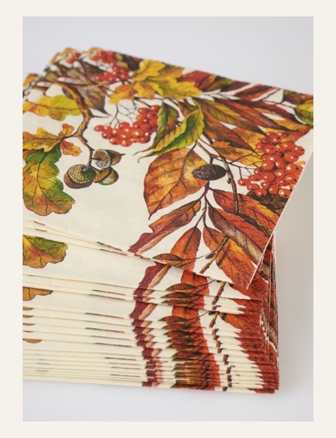 Cocktailservietten Multi/Orange - 2