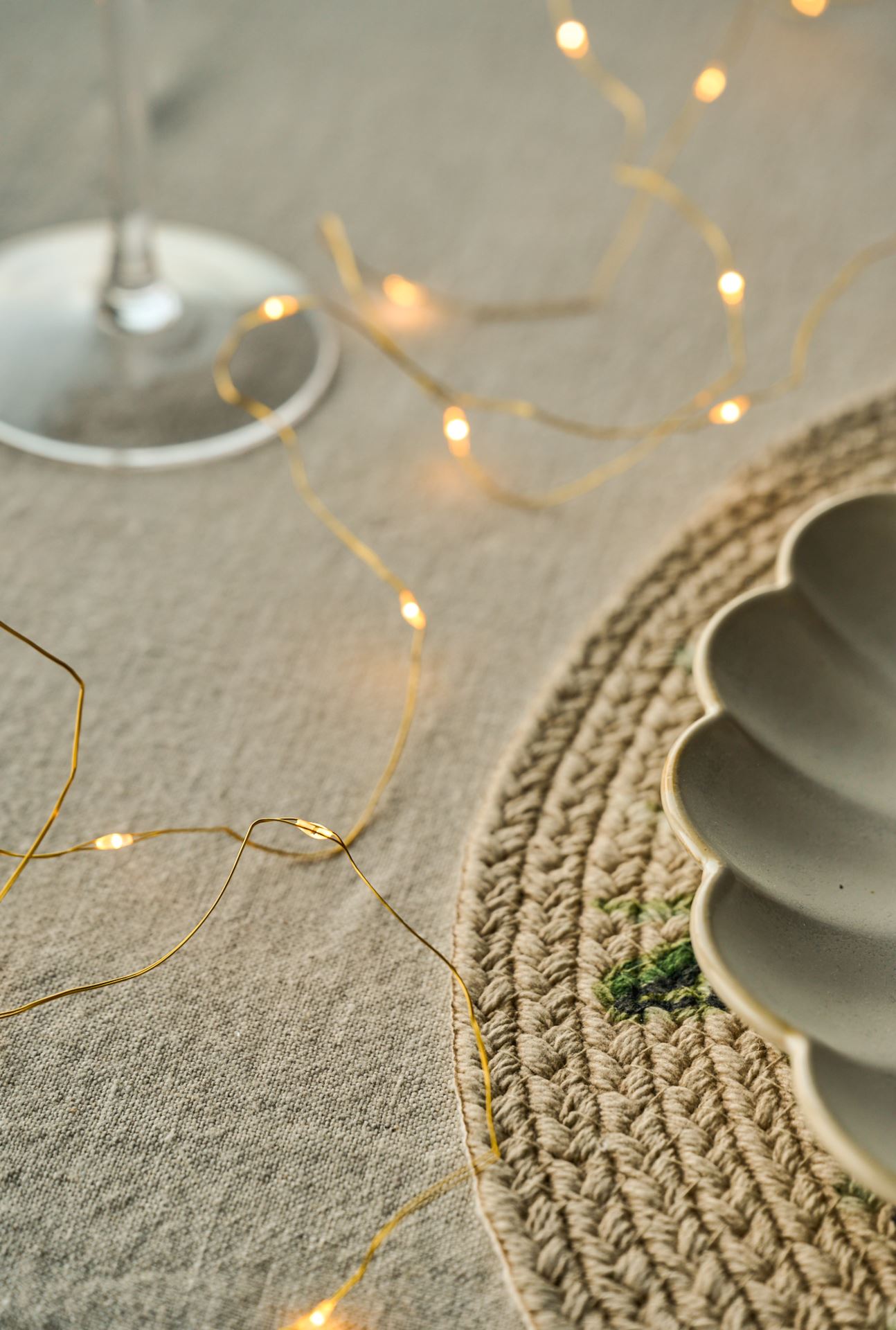 LED-Lichterkette Gold - 2