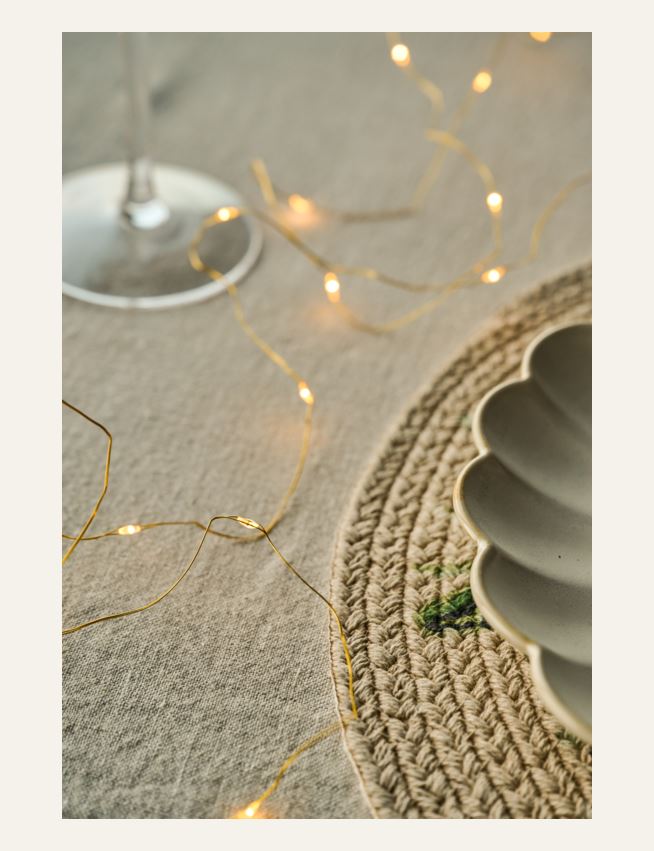 LED-Lichterkette Gold - 2