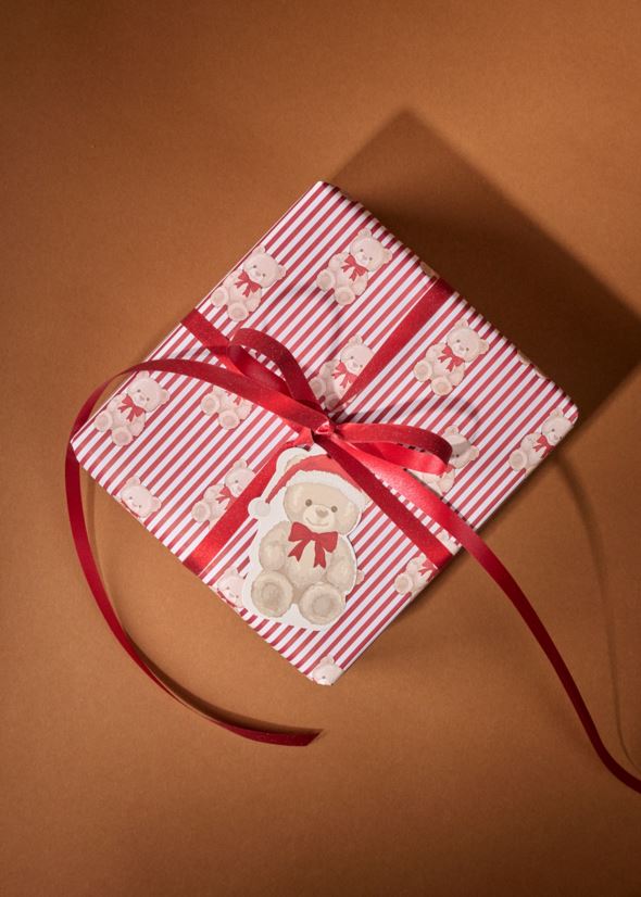 Geschenkanhänger Multi/Braun - 2