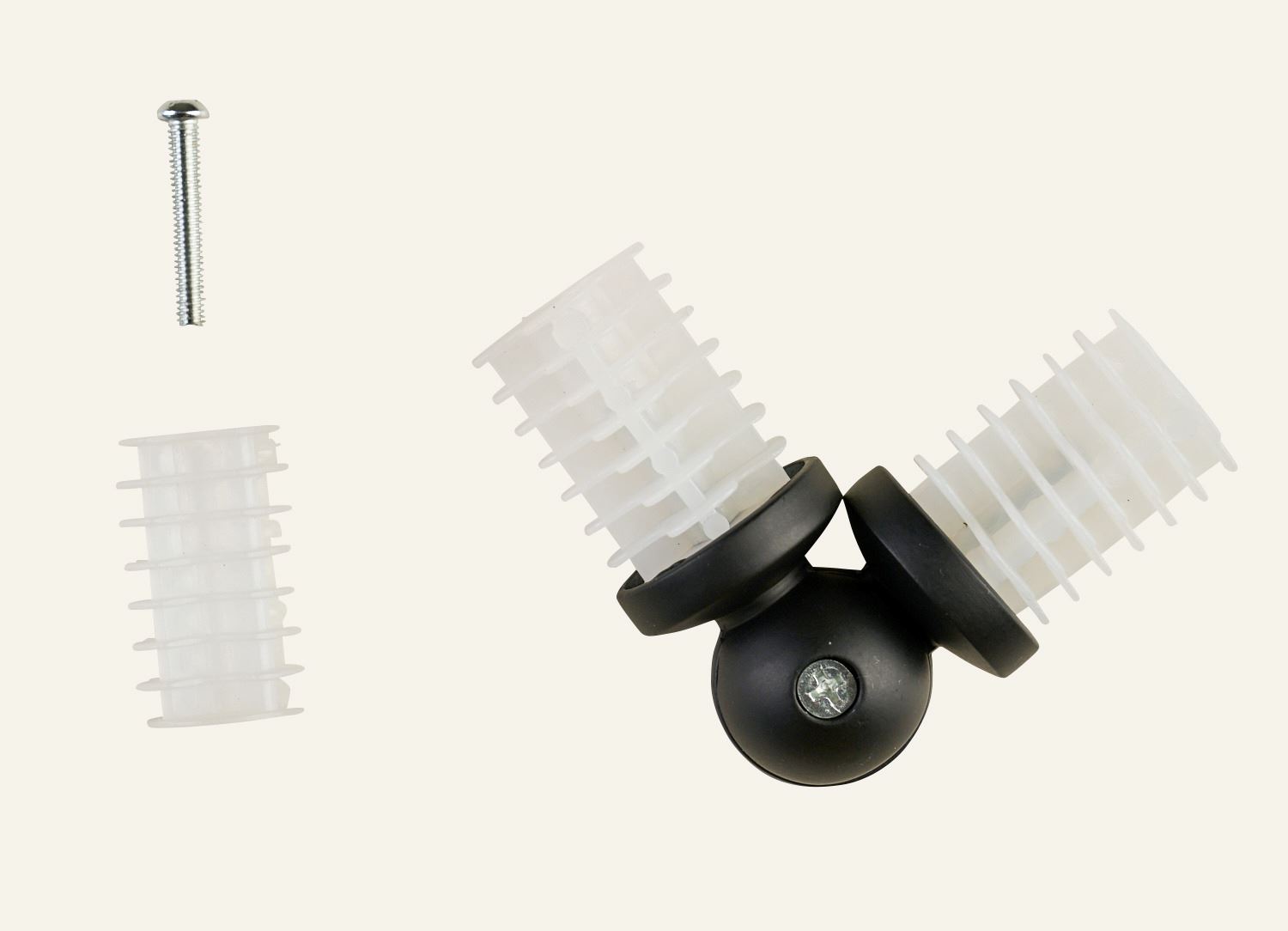 Verbinder Schwarz - 22/25 mm Schwarz - 1