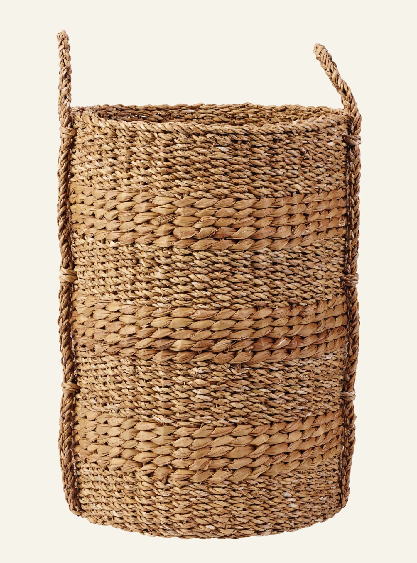 Wäschekorb Natur - H50cm Ø37cm Natur - 1