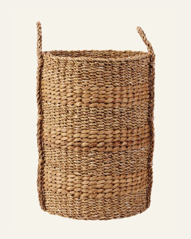 Wäschekorb Natur - H50cm Ø37cm Natur - 1