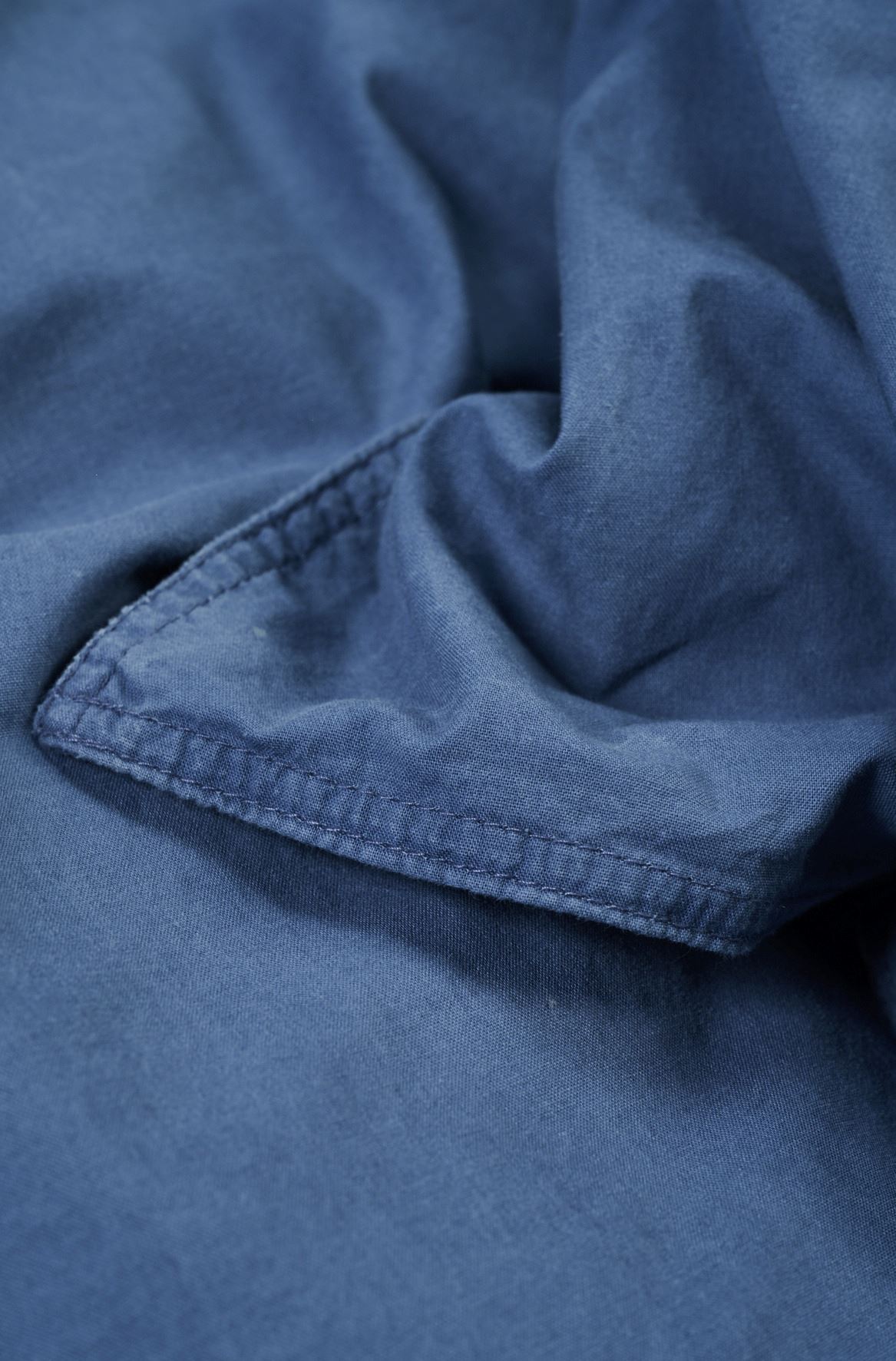 Baumwollbettwäsche Denimblau - 3