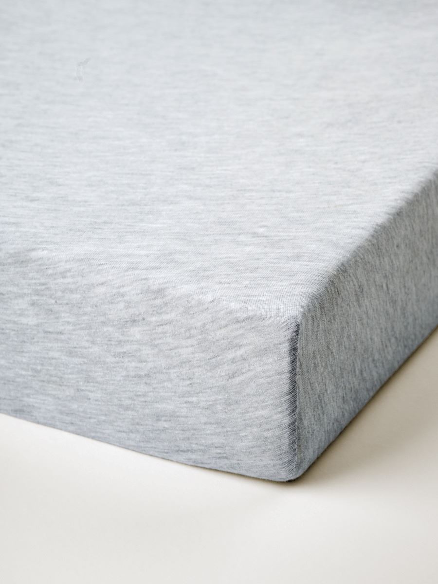Spannbettlaken Stahl - 90x200 cm Stahl - 1