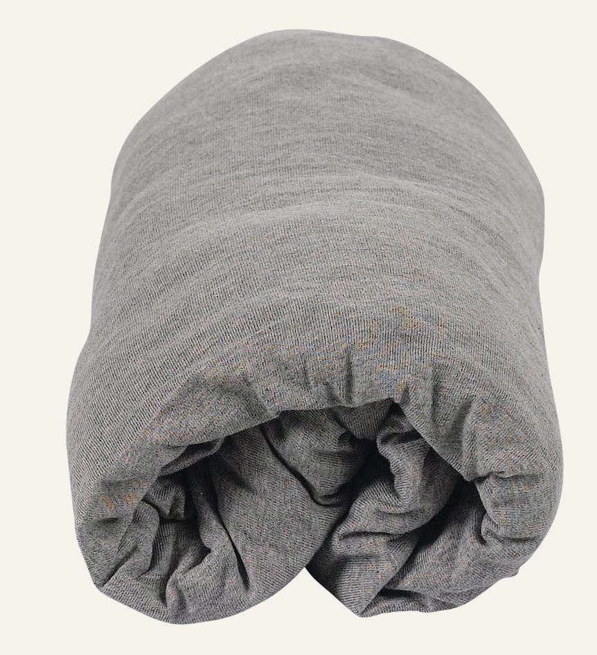 Spannbettlaken Grau - 90x200 cm Grau - 1