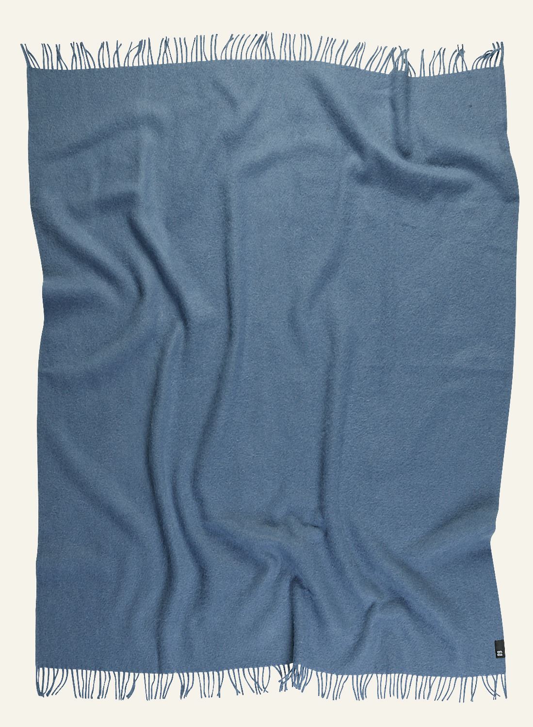 Wolldecke Blau - 2