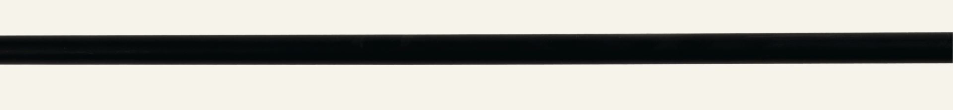 Gardinenstange Schwarz - 120 Schwarz - 1