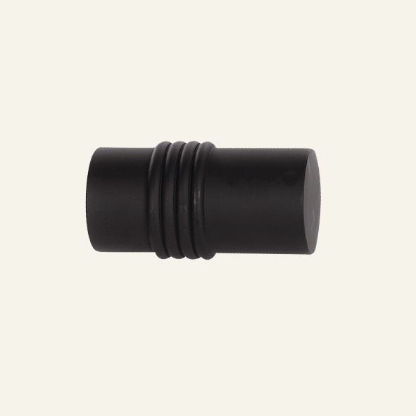 Endstück 2 Stück Schwarz - 16mm Schwarz - 1