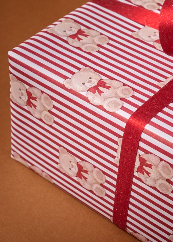 Geschenkpapier Multi/Weiß - 4