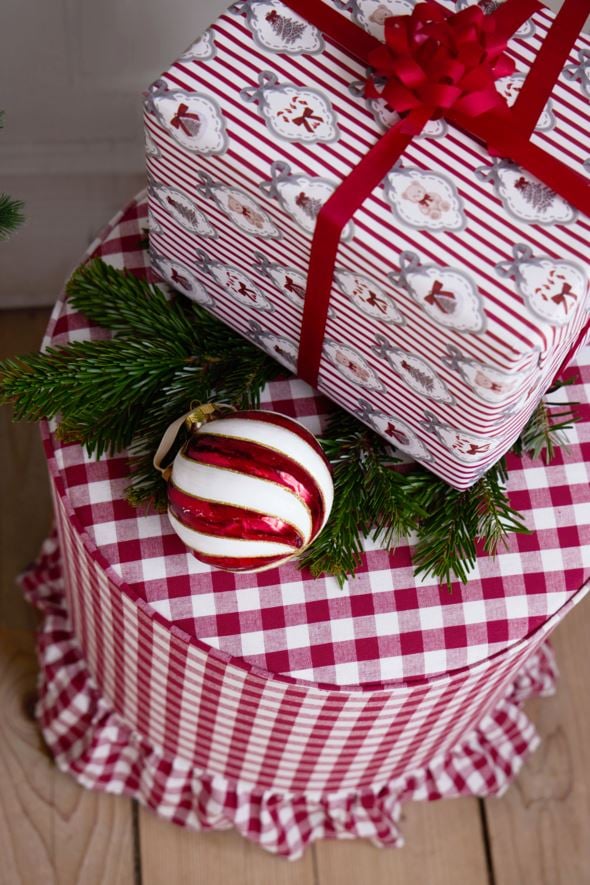 Geschenkpapier Multi/Weiß - 5