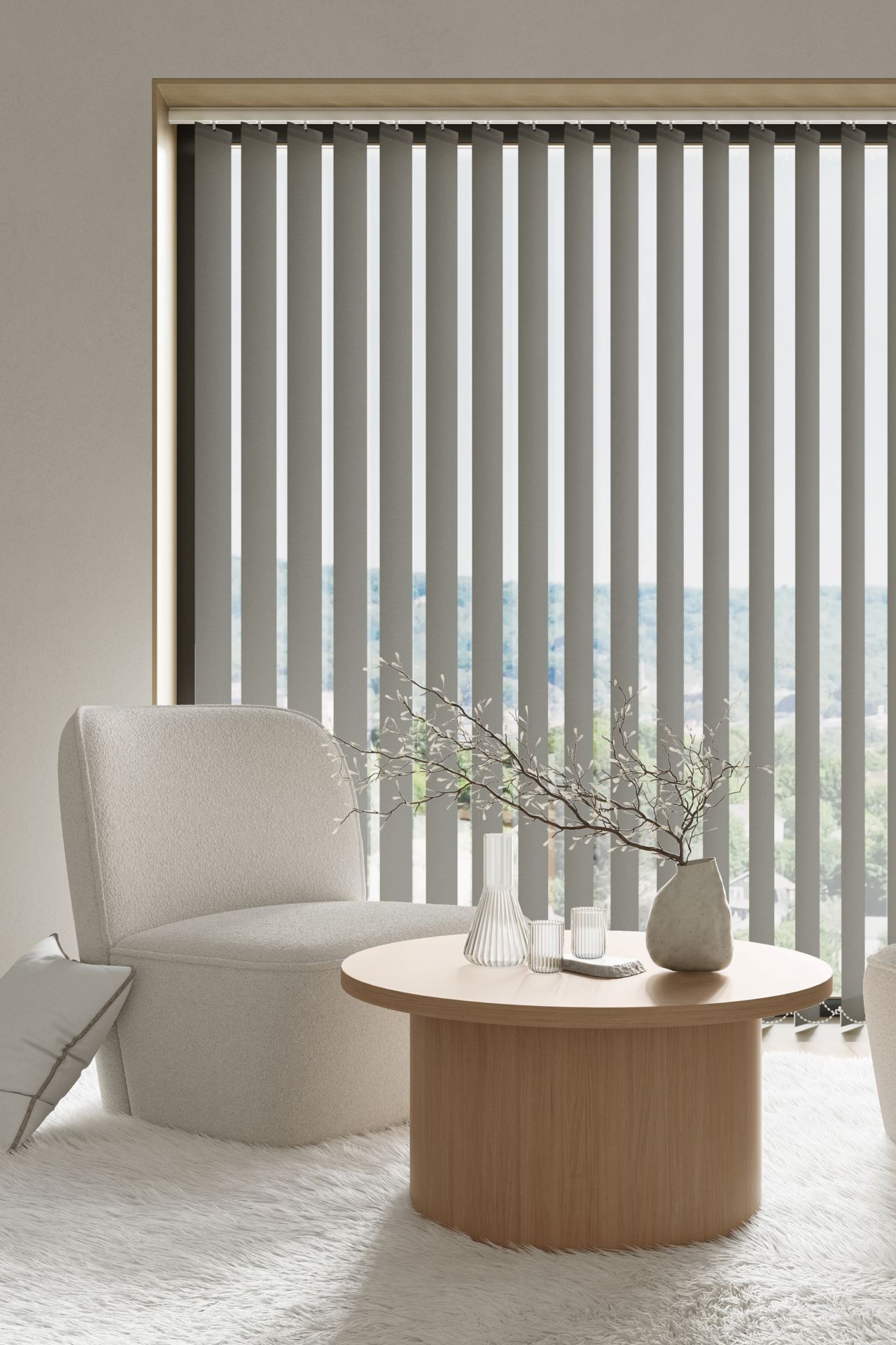 Lamellen Grau - 8,9x250cm Grau - 1