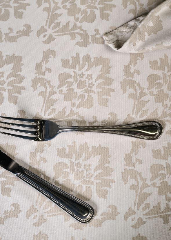 Abwischbare Tischdecke Beige - 2