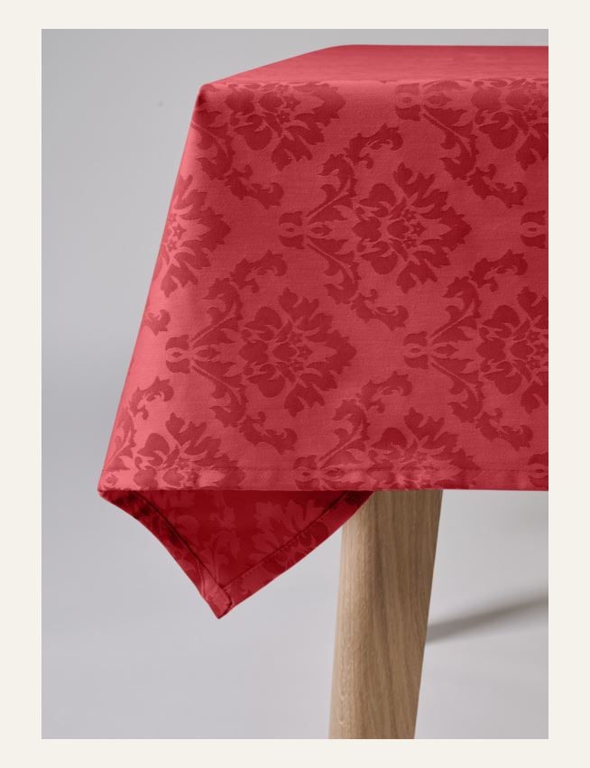 Abwischbare Tischdecke Rot - 3