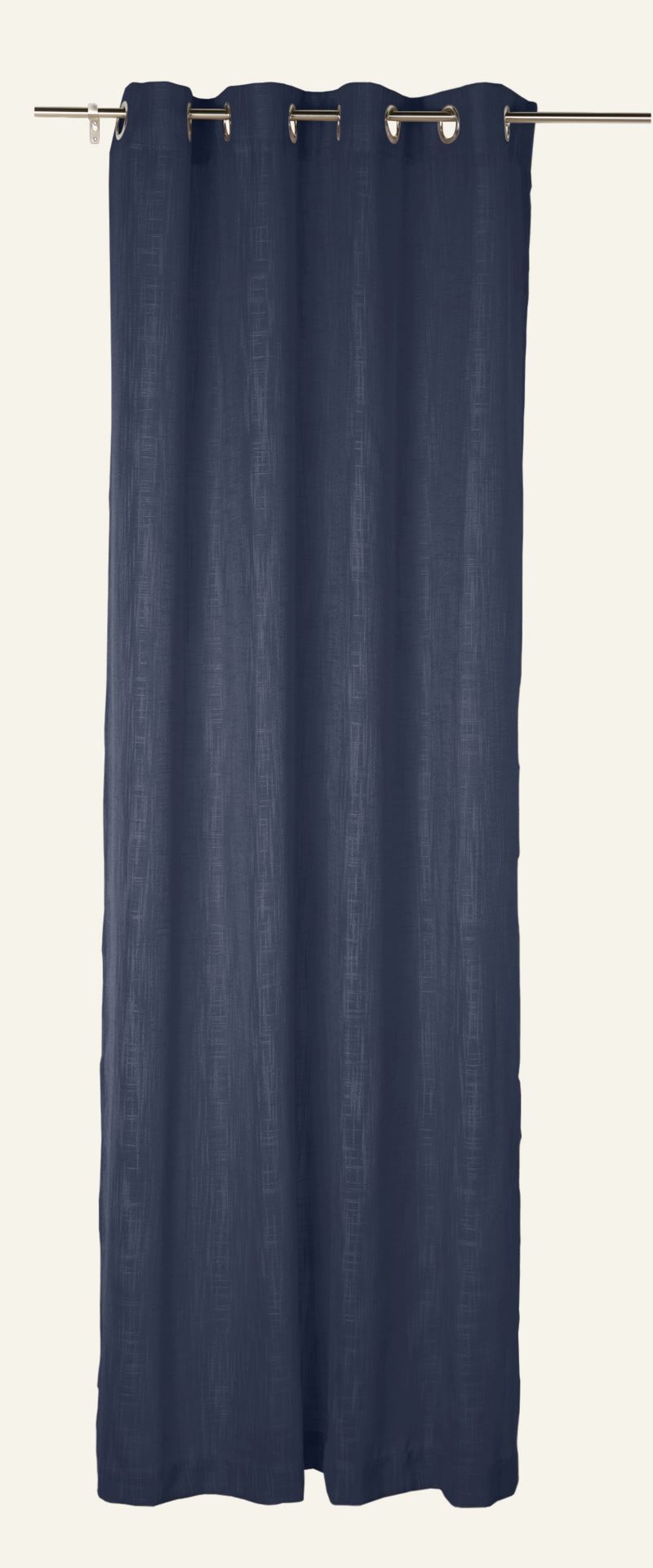 Vorhang Blau - 140x160 cm Blau - 1