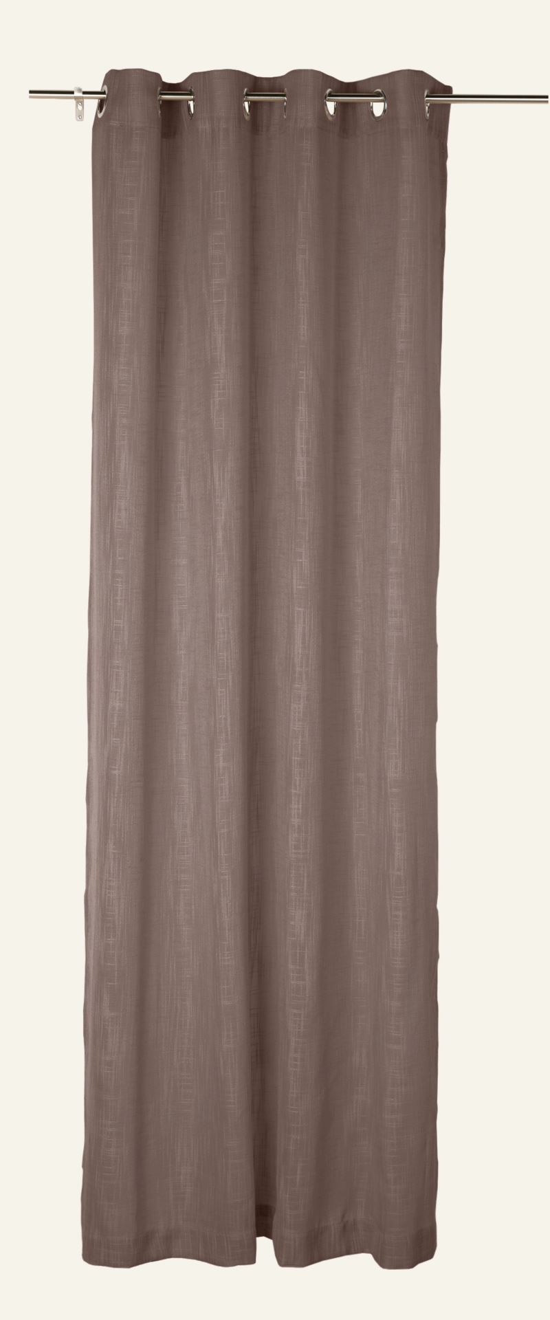 Vorhang Taupe - 140x160 cm Taupe - 1