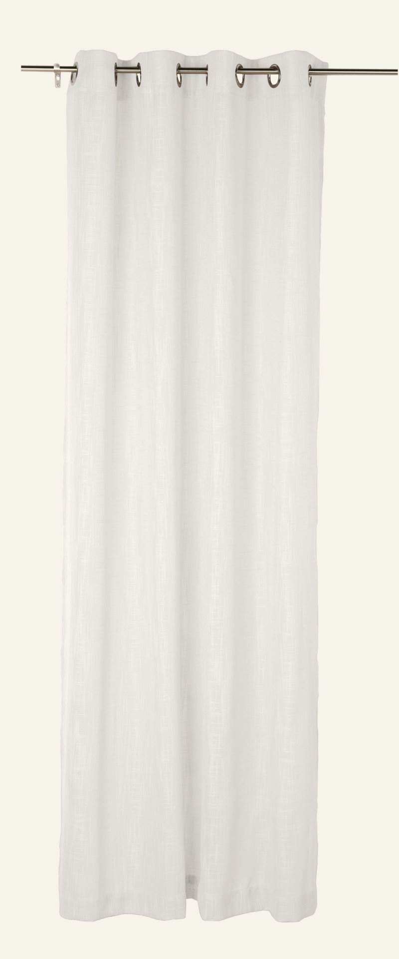 Vorhang Offwhite - 140x160 cm Offwhite - 1