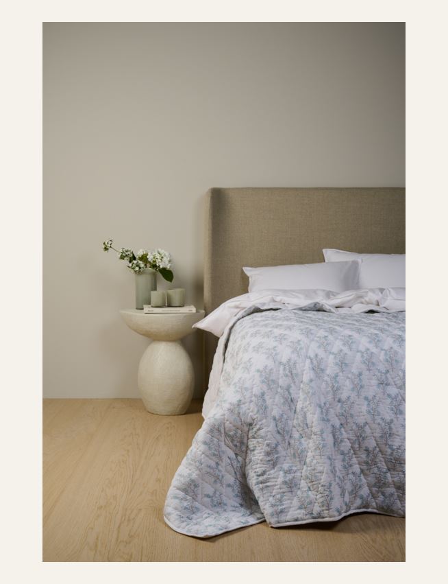 Tagesdecke Hellblau - 3