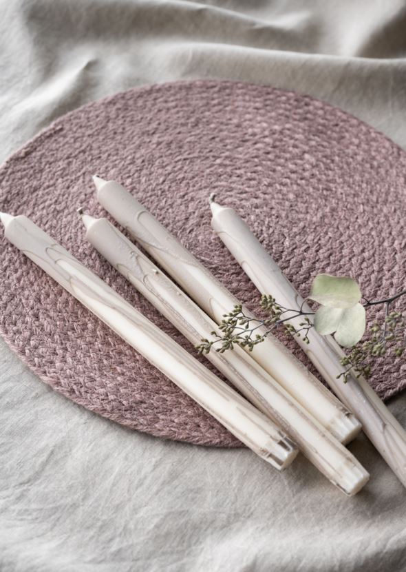 Stabkerzen Beige - 2