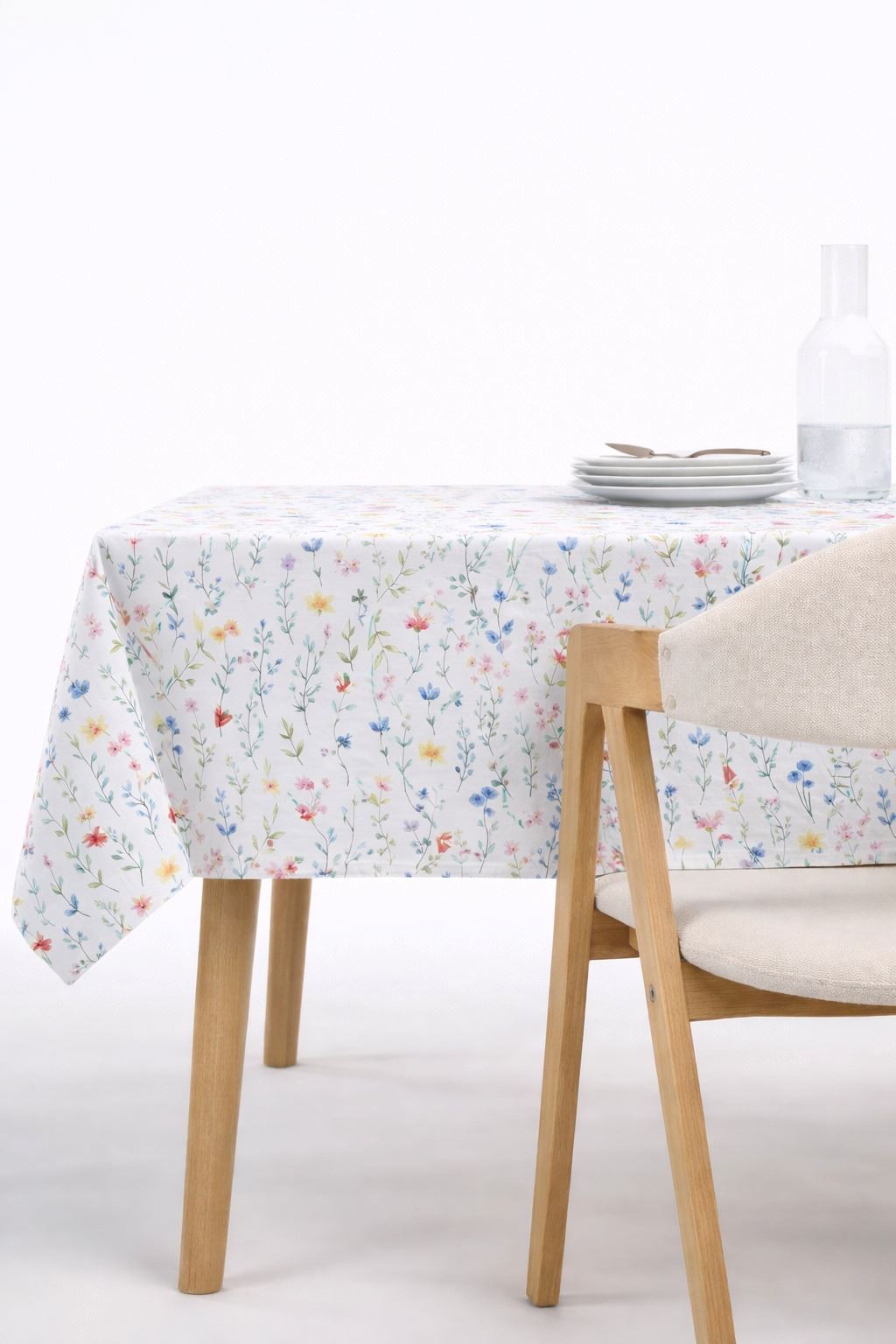 Abwischbare Tischdecke Multi - 90x90 cm Multi - 1