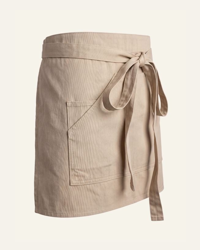 Schürze Beige - 40x60 cm Beige - 1