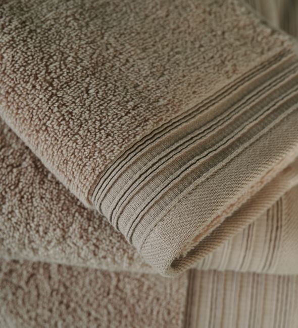 Gästetuch Taupe - 2