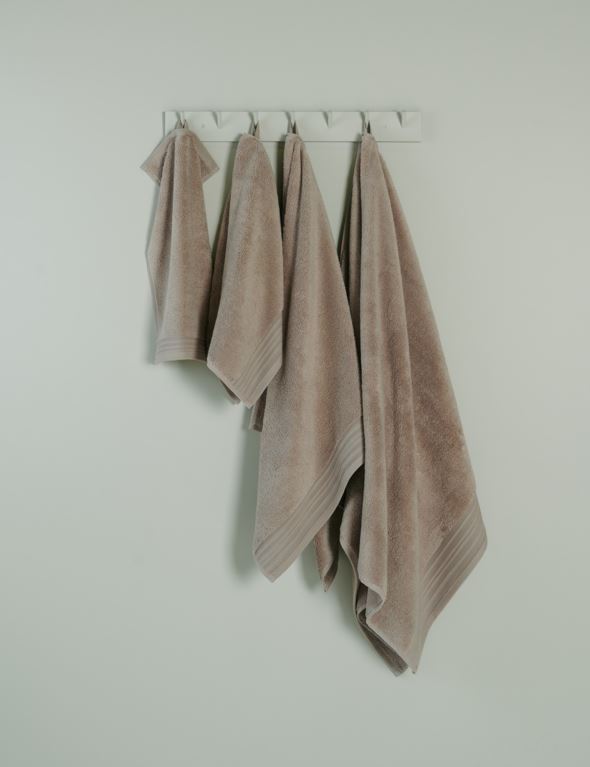 Gästetuch Taupe - 3