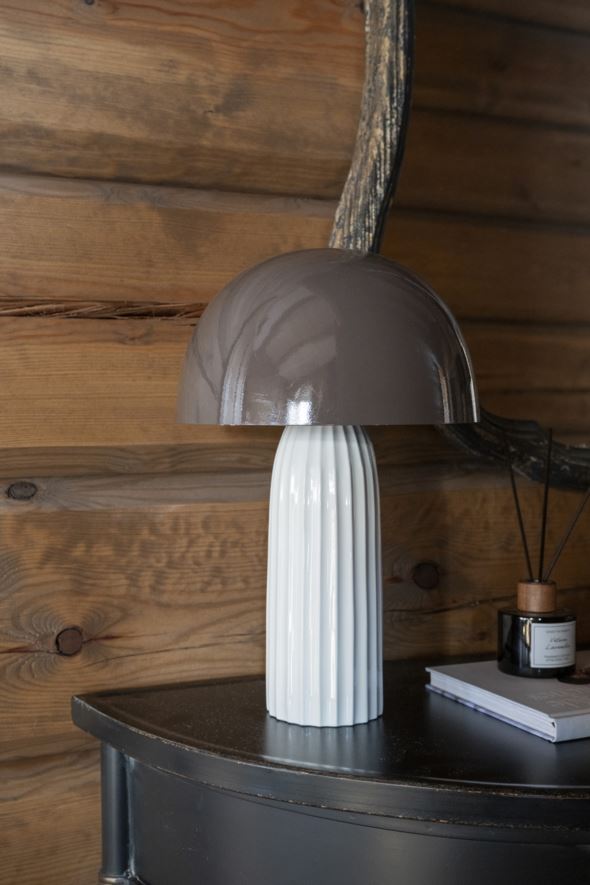 Tischlampe Braun - 2