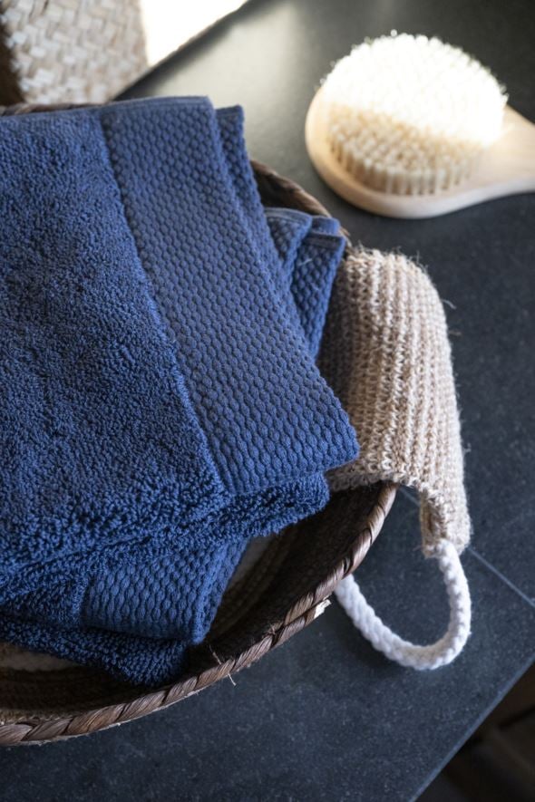 Handtuch Marineblau - 3