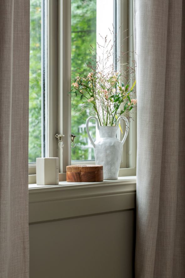 Blickdichter Vorhang (lichtfilternd) Beige - 2