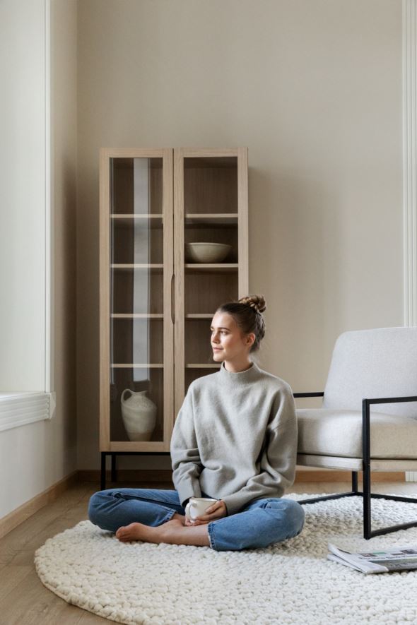 Wollteppich Offwhite - 3